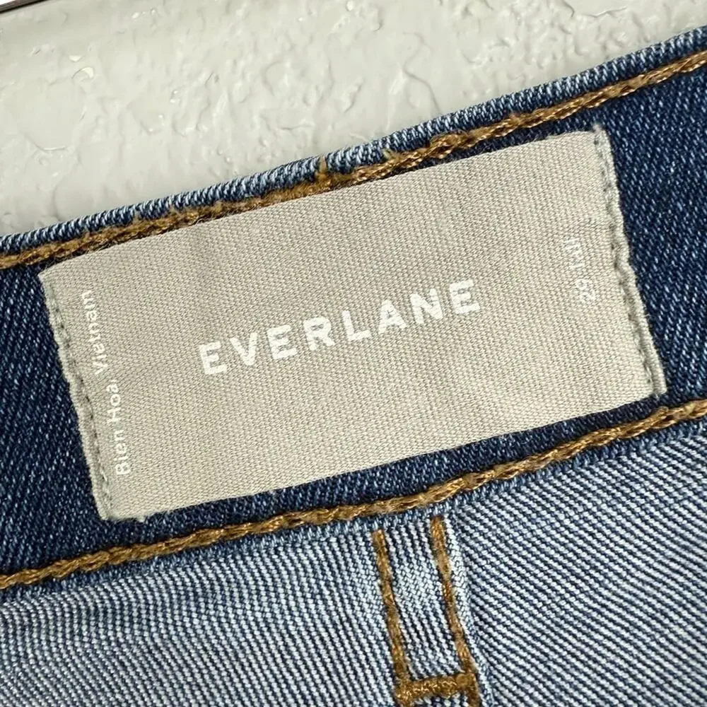 FLASH SALE! 🥳 Everlane High-Rise Skinny Jeans 29 Tall Stretch Blue Denim EUC